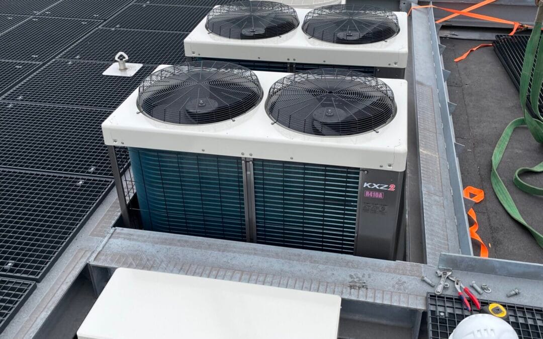 Mitsubishi KXZ Heatrecovery installatie in Amsterdam